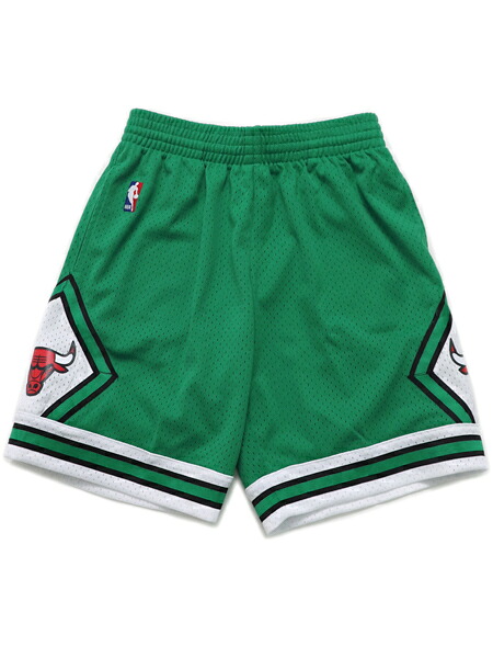 【貨物輸送無料】MITCHELL \u0026 NESS SWINGMAN SHORTS CHICAGO BULLS【SMSHGS20017CBUK-KELLY GREEN】