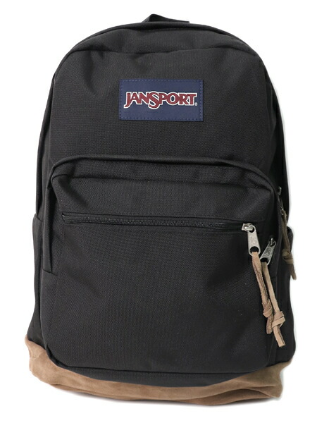 【貨物輸送無料】JANSPORT RIGHT PACK-BLACK【JS0A4QVA008-BLACK】