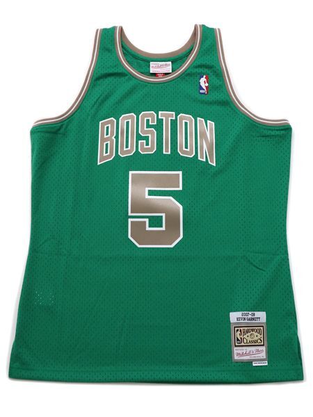 【送料無料】MITCHELL & NESS SWINGMAN JERSEY CELTICS 07 #5 KEVIN.G【SMJYGS20009BCEK-KELLY GREEN】｜FIVE STAR DS
