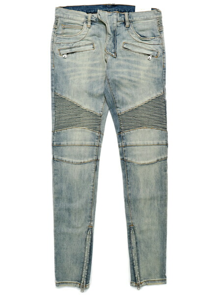 【CLEARANCE】mnml M14 STRETCH DENIM LIGHT BLUE【18ML-SP361D-LB-LIGHT BLUE MWASH】