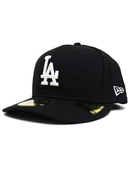 NEW ERA PC 59FIFTY LA DODGERS BLACK/WHITE【14524608-BLACK】