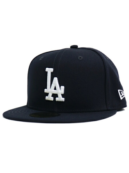 NEW ERA 59FIFTY LA DODGERS NAVY/WHITE【14525218-NAVY】