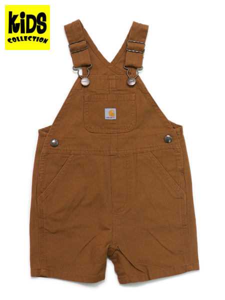 楽天市場】【KIDS】CARHARTT KIDS RUGGED FLEX LOOSE DNM SHORTALL-MDW