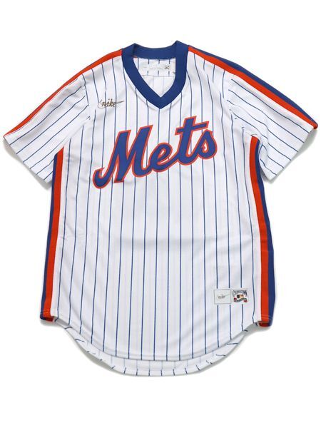 【CLEARANCE】【送料無料】NIKE COOPERSTOWN JERSEY METS 69 DARRYL.S #18【C267WNMTQASUCP-WHITE】
