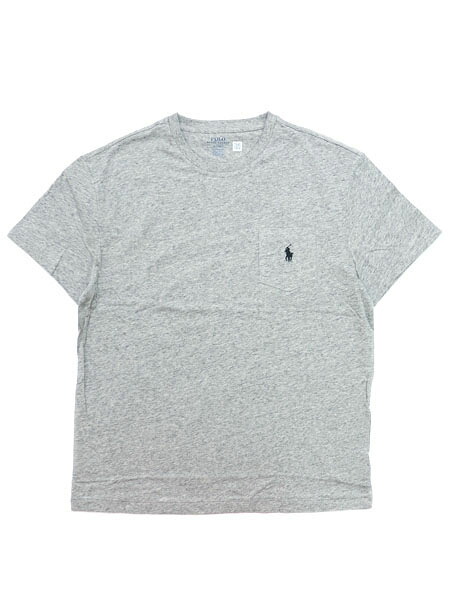 POLO RALPH LAUREN CLASSIC FIT POCKET TEE【710707095006-D-GREY】