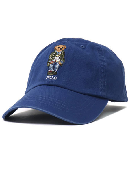 【送料無料】POLO RALPH LAUREN HERITAGE BEAR TWILL BALL CAP【710706538004-D-BLUE】|FIVE STAR DS