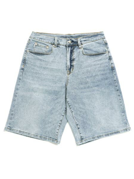 【貨物輸送無料】PRO CLUB HW RELAXED FIT DENIM SHORT LT STONEWASH【32パソコン0603-LSW-LIGHT BLUE LWASH】