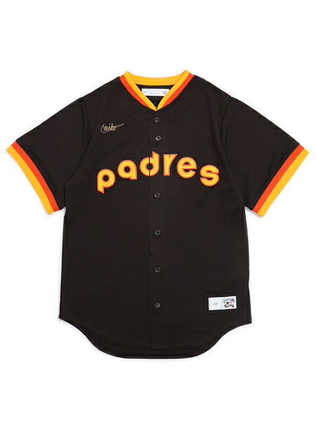 【CLEARANCE】NIKE COOPERSTOWN JERSEY PADRES 1984【C267SDPDSDPUCT-BROWN】