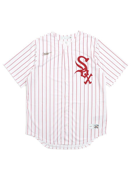 【CLEARANCE】NIKE COOPERSTOWN JERSEY WHITE SOX 1975【C267WST4CWSUCT-WHITE】