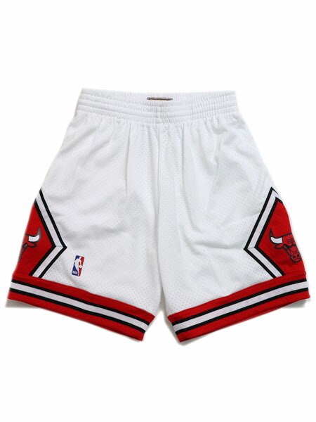 【送料無料】MITCHELL & NESS SWINGMAN SHORTS BULLS 1997-1998【SMSHCP18151-WHITE】 9,625円