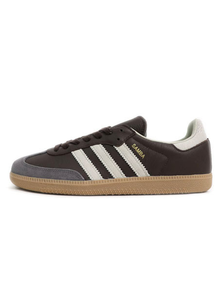 【ADIDAS】SAMBA OG ★JI0217★ 天然皮革 ダークブラウン adidas Originals SAMBA OG JI0217 Dark Brown Classic Brown