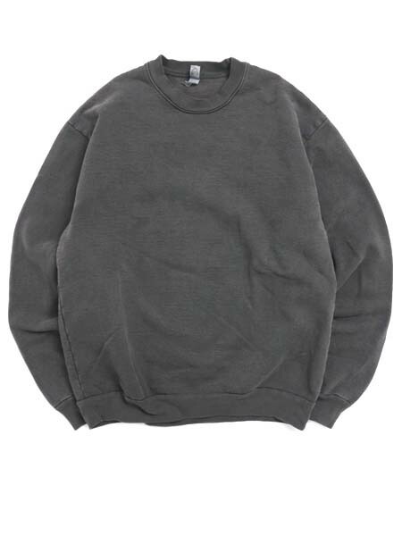 【送料無料】LOS ANGELES APPAREL 14oz HEAVY FLEECE PULLOVER CREW-V.BLK【HF07GD-VBK-BLACK】
