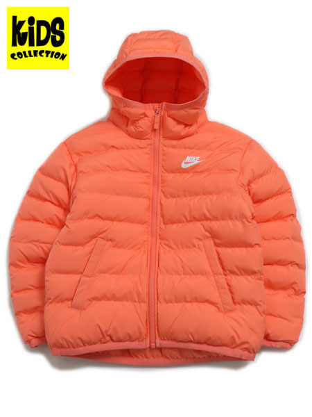 【CLEARANCE】【KIDS】NIKE YTH NSW LOW SYNFL JKT ADP-LT WILD MANGO【FD2845-643-LIGHT ORANGE】