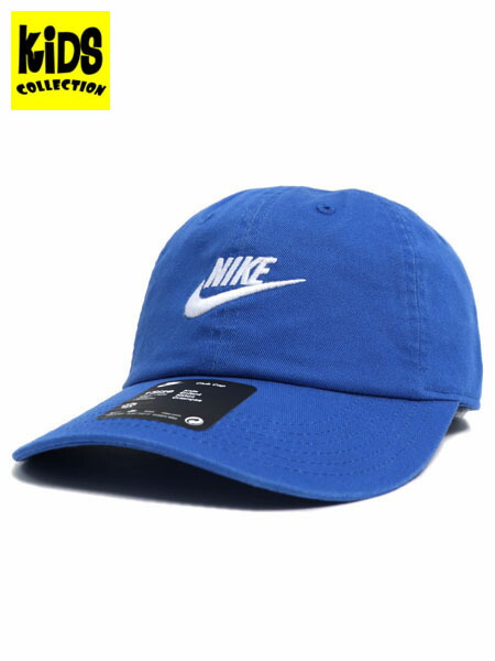【KIDS】NIKE YTH CLUB CAP US CB FUT WSH-GAME ROYAL/WH【FB5063-480-BLUE】画像