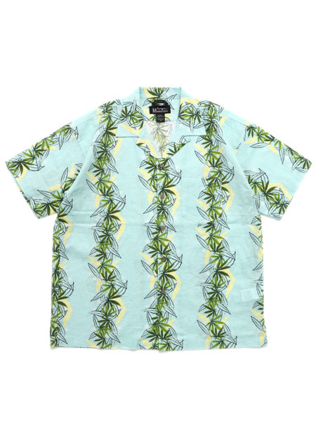 【CLEARANCE】MANASTASH LINEN MANALOHA SHIRT LIGHT BLUE【792-5123004-113-LIGHT BLUE】