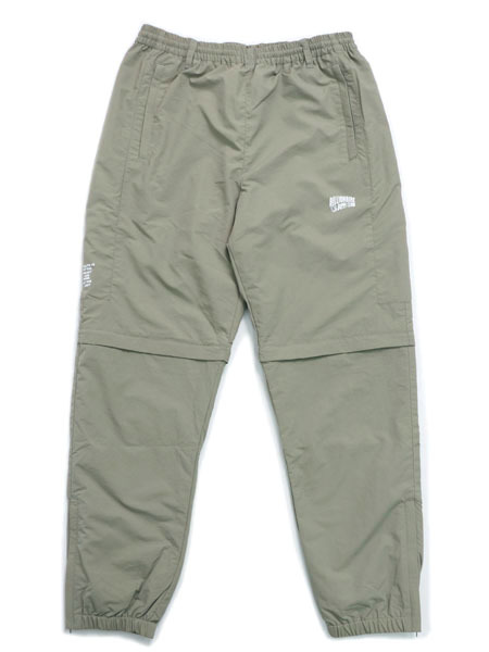 【CLEARANCE】【送料無料】BILLIONAIRE BOYS CLUB 2WAY NYLON PANTS OD【BBCJP251P003-OD-OLIVE】