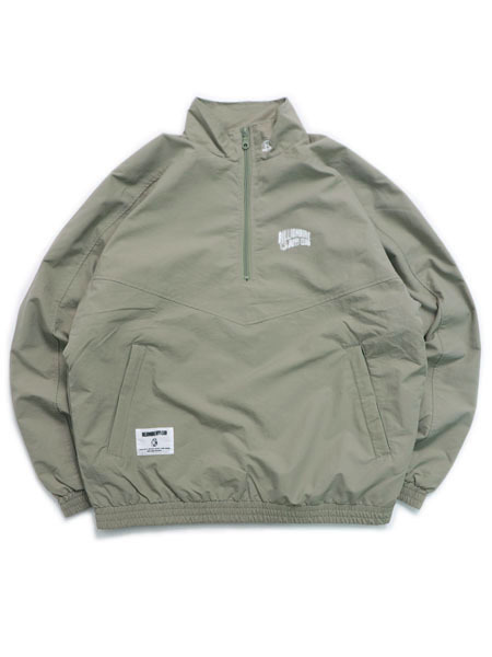 【CLEARANCE】【貨物輸送無料】BILLIONAIRE BOYS CLUB NYLON PULLOVER JACKET OD【BBCJP251X002-OD-OLIVE】