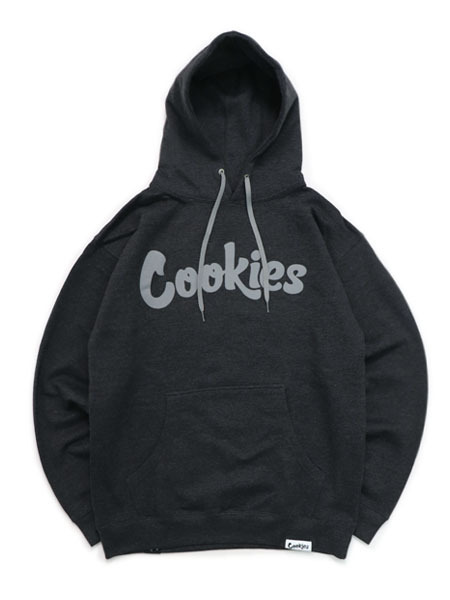 【送料無料】COOKIES CLOTHING ORIGINAL MINT FLEECE HOODIE HTR CHAR/GRY【CM232HFP02-HCGY-CHARCOAL】