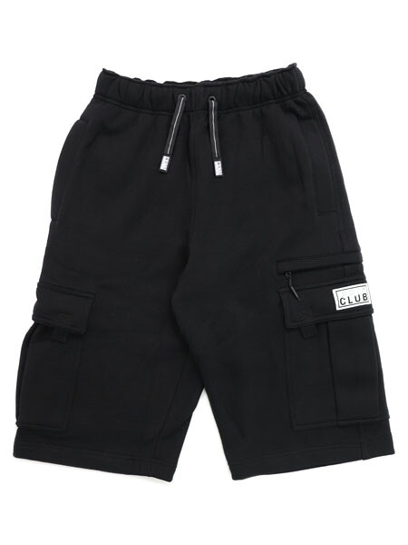 PRO CLUB OG CARGO SWEAT SHORT PANT BLACK【51PC0402-BLK-BLACK】|FIVE STAR DS