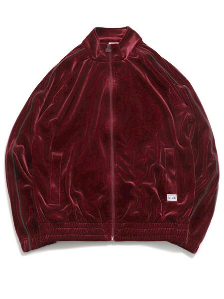 【貨物輸送無料】PRO CLUB VELOUR TRACK JACKET BURGUNDY【16マイコン0303-BUG-BURGUNDY】
