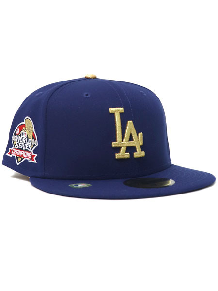 【送料無料】NEW ERA 59FIFTY 2025 GOLD COLLECTION LA DODGERS【60566681-B-BLUE】
