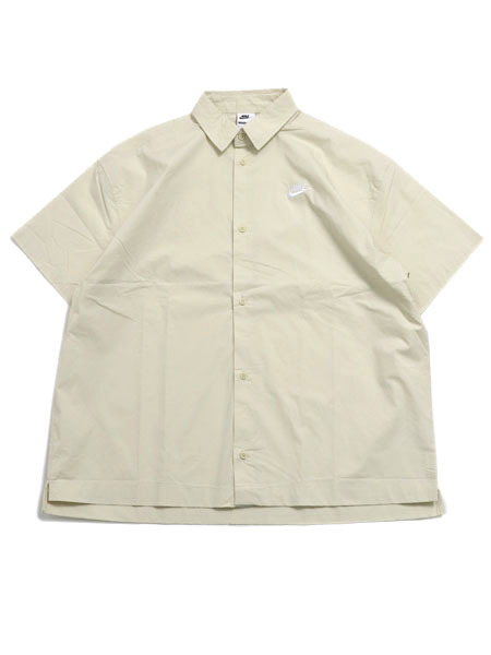 【CLEARANCE】NIKE CLUB BTN S/S SHIRT OS-LIGHT KHAKI【HJ2027-234-KHAKI】