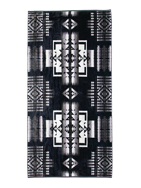 【送料無料】PENDLETON OVERSIZED JACQUARD JP CHEIF JASEPH BLACK【XB266-55361-BLACK】