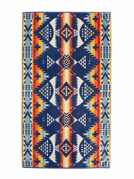 【送料無料】PENDLETON OVERSIZED JACQUARD NEHALEM【XB233-57282-BLUE】 9,438円