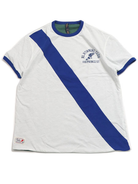 【CLEARANCE】POLO RALPH LAUREN RUNNING CLUB REVERSIBLE TEE【710964993001-D-WHITE】