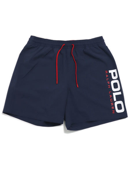 【送料無料】POLO RALPH LAUREN TRAVELLER CLASSIC SWIM TRUNK【710963313001-D-NAVY】