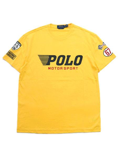 【CLEARANCE】POLO RALPH LAUREN MOTO SPORT RACING TEE【710972607004-D-YELLOW】 10,395円