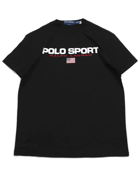 【送料無料】POLO RALPH LAUREN POLO SPORT CLASSIC FIT TEE BLACK/WHITE【710880627014-D-BLACK】
