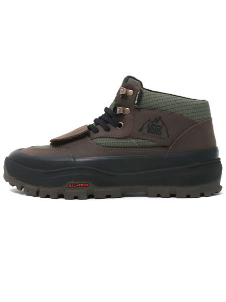 【CLEARANCE】【貨物輸送無料】VANS MTE MOUNTAIN MID GORE-TEX INSULATED【VN000DAYF87-DARK GREEN】