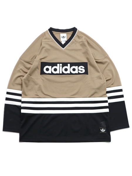 【CLEARANCE】ADIDAS HOCKEY JERSEY-CARDBOARD【KO463-JY0251-BEIGE】
