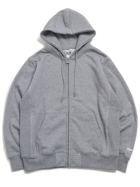 【送料無料】PRO CLUB HW BASIC ZIP-UP HOODIE HEATHER GREY【32PC0301-HGY-GREY】