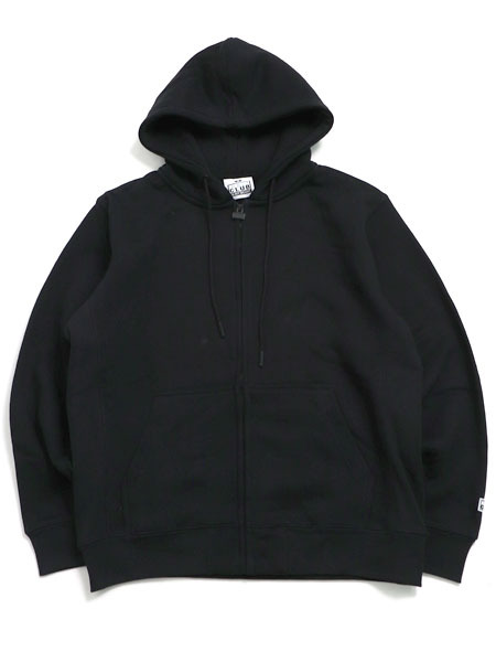 【送料無料】PRO CLUB HW BASIC ZIP-UP HOODIE ANTHRACITE BLACK【32PC0301-ABK-BLACK】｜FIVE STAR DS