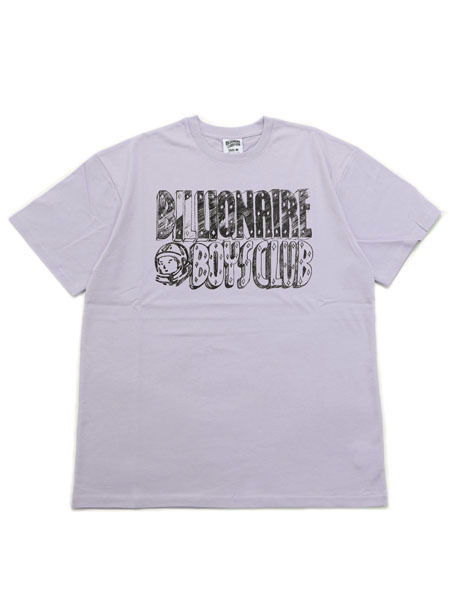 【CLEARANCE】BILLIONAIRE BOYS CLUB BB SKETCH TEE PASTEL LILAC【851-4200-PLC-LIGHT PURPLE】