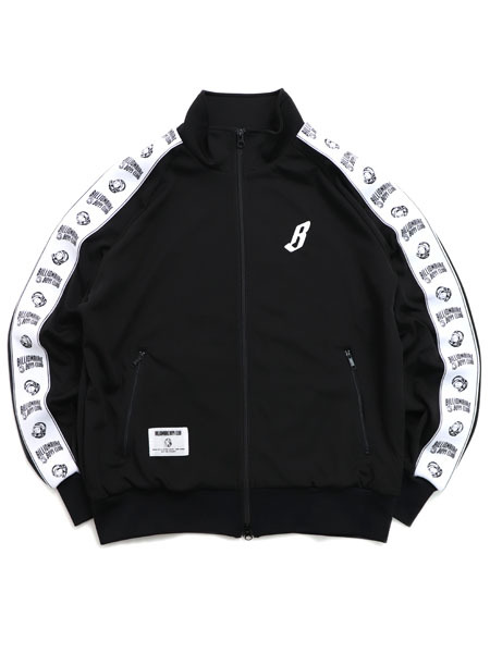 【CLEARANCE】【貨物輸送無料】BILLIONAIRE BOYS CLUB TRACK JACKET BLACK【BBCJP253K011-BK-BLACK】