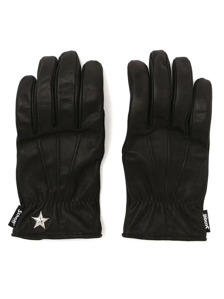 【送料無料】SCHOTT ONESTAR GLOVE【782-4970042-010-BLACK】|FIVE STAR DS