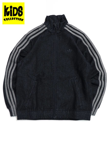 【送料無料】【KIDS】ADIDAS KIDS FIREBIRD TRACKTOP-TRUE BLACK DENIM【Z9104-KE2965-BLACK】