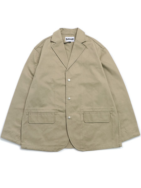 【送料無料】SCHOTT TC 3B JACKET KHAKI【782-5952002-180-KHAKI】