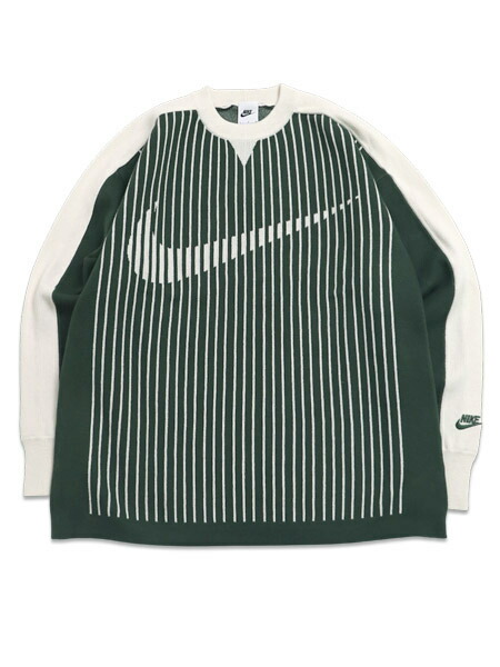 【送料無料】NIKE CLUB SWEATER JERSEY-FIR/SAIL【II1197-323-GREEN】