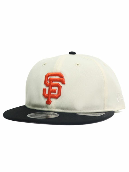 NEW ERA RC 9FIFTY FLAT VISOR GORO GIANTS CHROME/BLACK【14880367-CHROME】