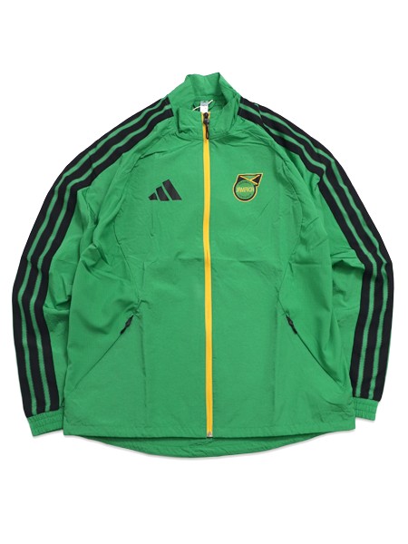 【送料無料】ADIDAS JAMAICA 2026 BOB MARLEY HOME ANTHEM JACKET-VIVID GREEN【WQ826-JV8195-GREEN】