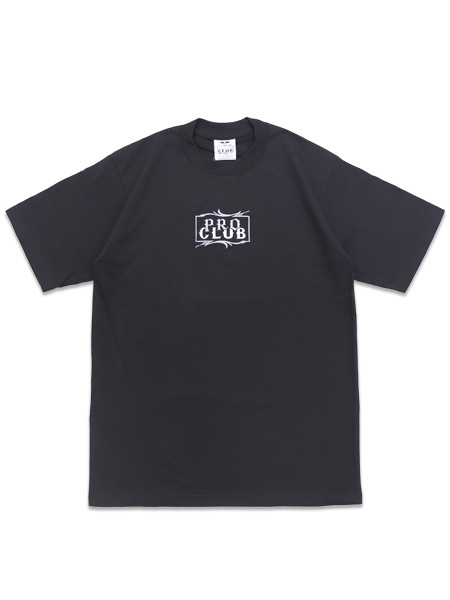 PRO CLUB MISTER CARTOON BOX LOGO TEE BLACK【PCT1005-BLK-BLACK】 5,940円