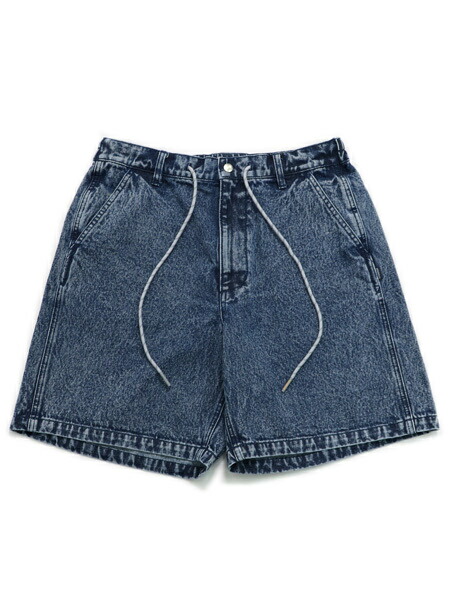 【CLEARANCE】【貨物輸送無料】INTERBREED WASHED SUMMER SHORTS【IB25SS23-BL-BLUE】