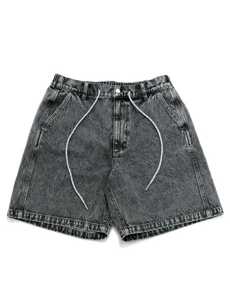 【CLEARANCE】【貨物輸送無料】INTERBREED WASHED SUMMER SHORTS【IB25SS23-BK-BLACK】