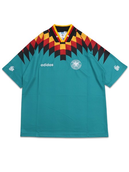 【貨物輸送無料】ADIDAS GERMANY 1994 AWAY REPLICA UNIFORM-POWER GREEN【II741-JZ6941-TEAL】