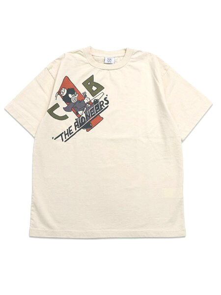 【貨物輸送無料】AVIREX ARCHIVE PRINT TEE NATURAL【783-6134023-414-NATURAL】