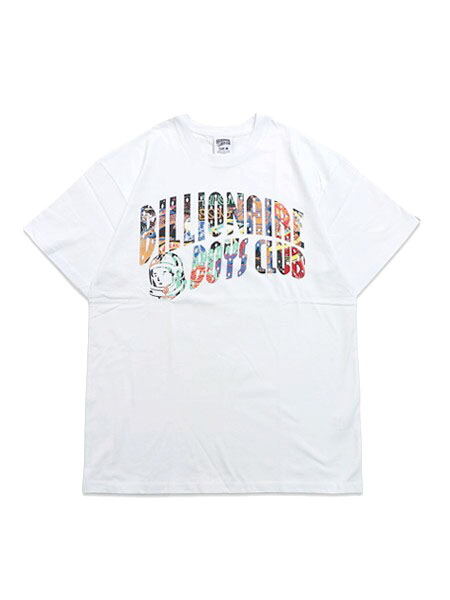 【送料無料】BILLIONAIRE BOYS CLUB BB CURVE LOGOS TEE WHITE【861-6200-WHT-WHITE】｜FIVE STAR DS